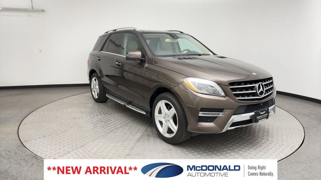 Used 2014 Brown Mercedes-Benz ML 350 image 8