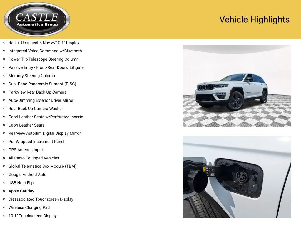 Used 2022 White Jeep 4xe image 7