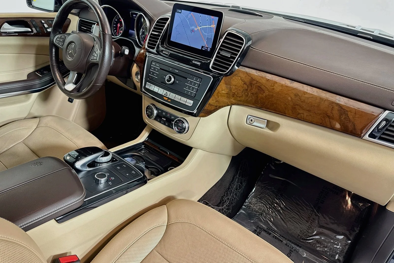 Used 2019 Lunar Blue Metallic Mercedes-Benz GLS 550 image 28