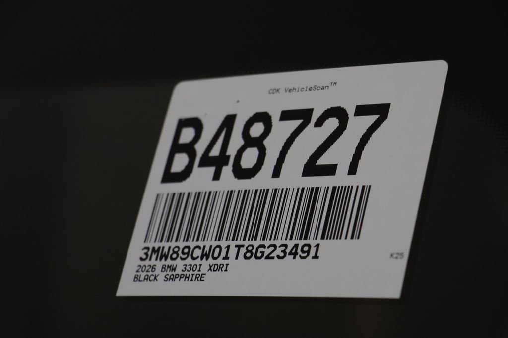 New 2026 Black Sapphire Metallic BMW 330i xDrive image 25