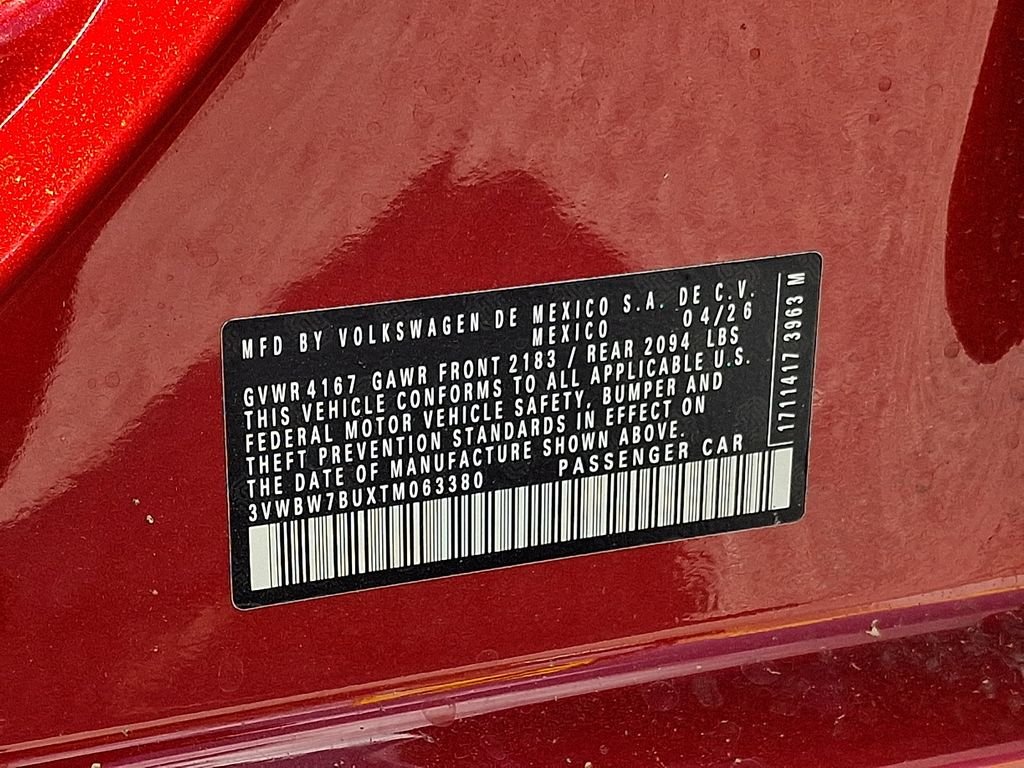 New 2026 Red Volkswagen 1.5T Sport image 11