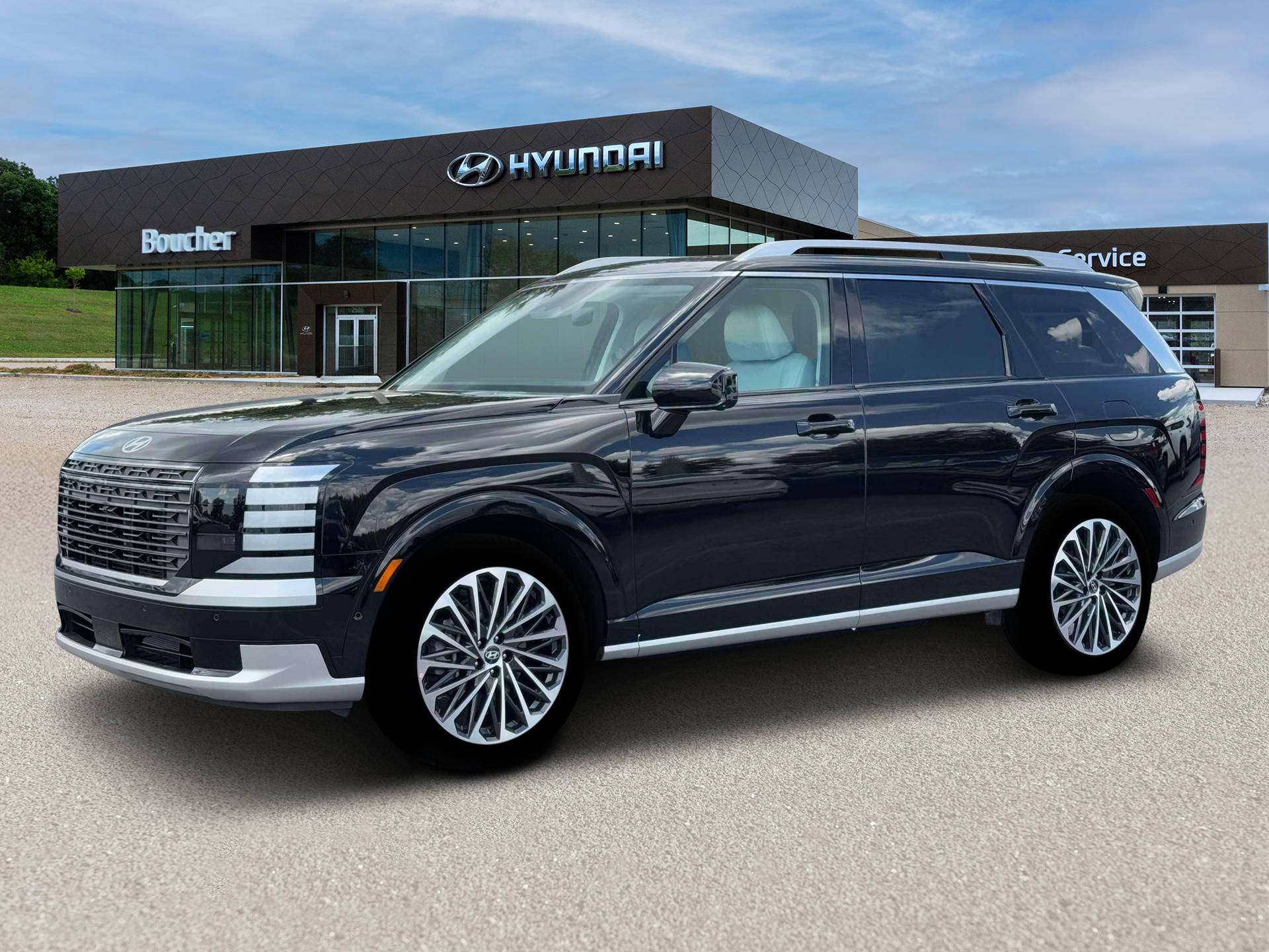 New 2026 Abyss Black Hyundai Calligraphy AWD image 2