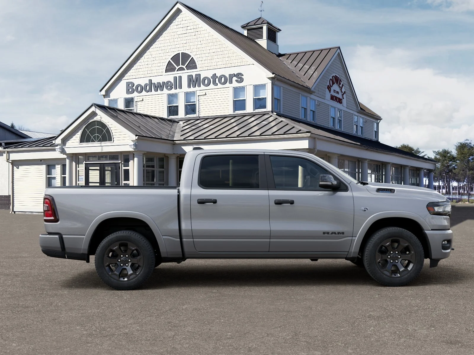 New 2026 Billet Silver Metallic Clearcoat RAM Big Horn Crew Cab 4x4 5