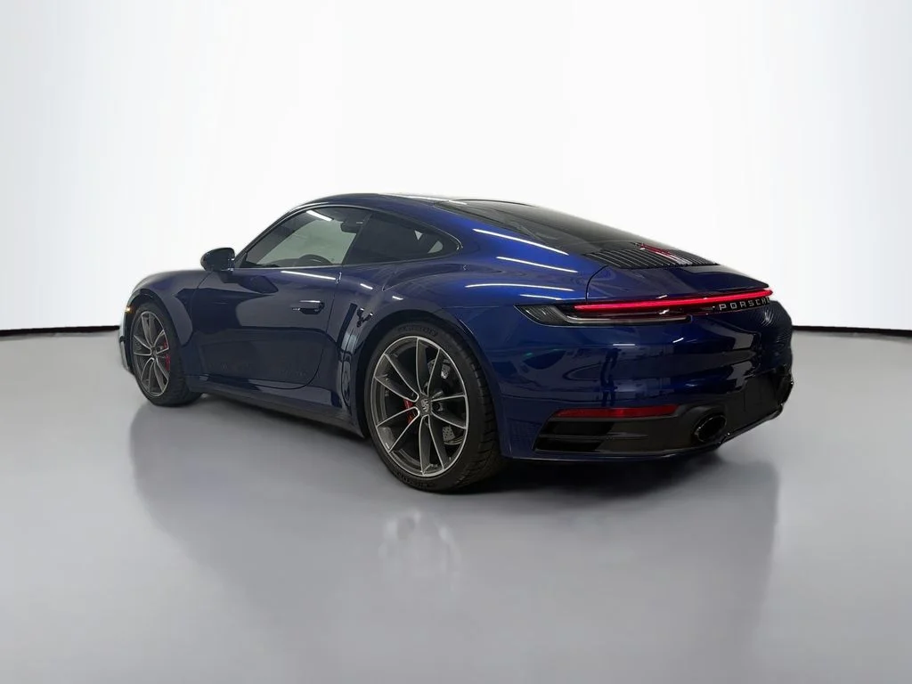Used 2024 Blue Porsche Carrera image 3