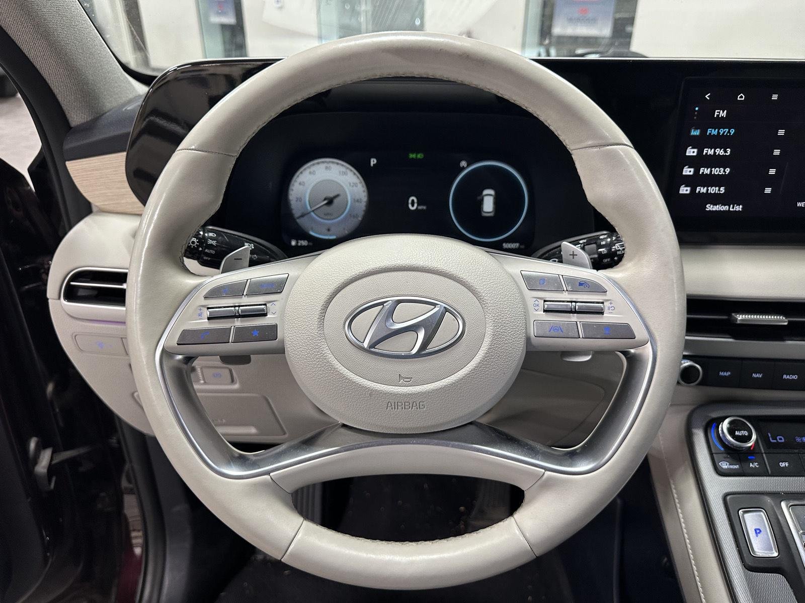 Certified Used 2024 Sierra Burgundy Hyundai Limited image 25