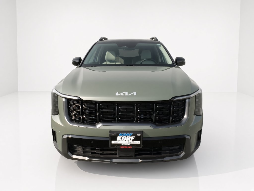 Used 2024 Jungle Green Kia X-Line EX image 2