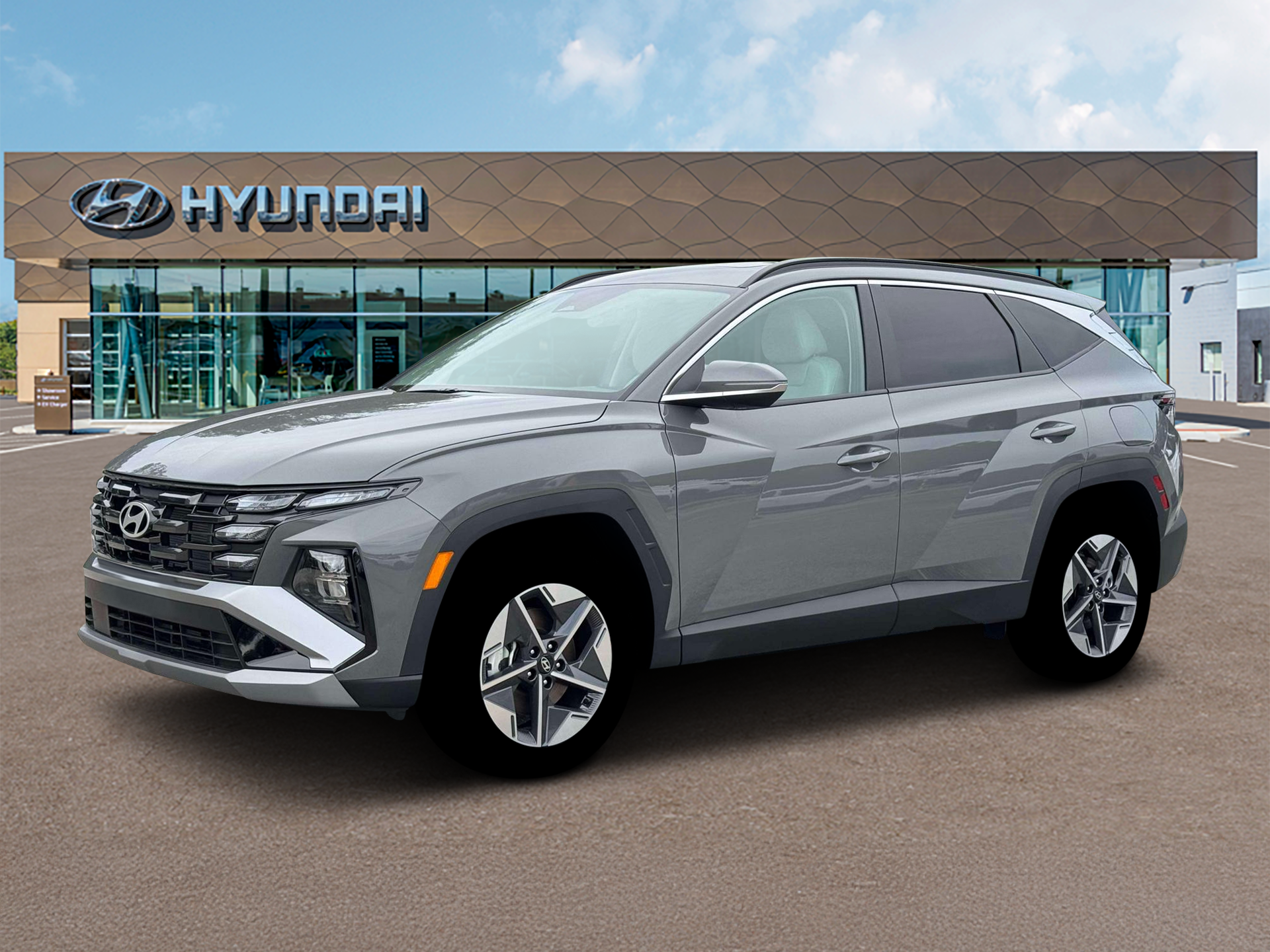 New 2026 Hampton Gray Hyundai SEL Premium AWD image 15