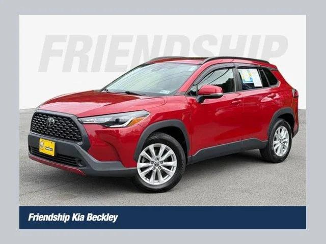 Used 2022 Red Toyota LE image 1