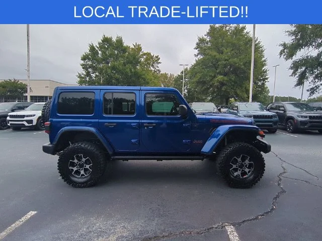 Used 2019 Blue Jeep Unlimited Rubicon image 6