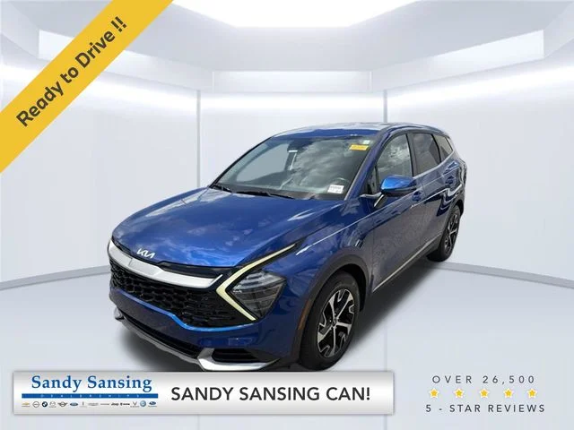Used 2024 Blue Kia EX image 1