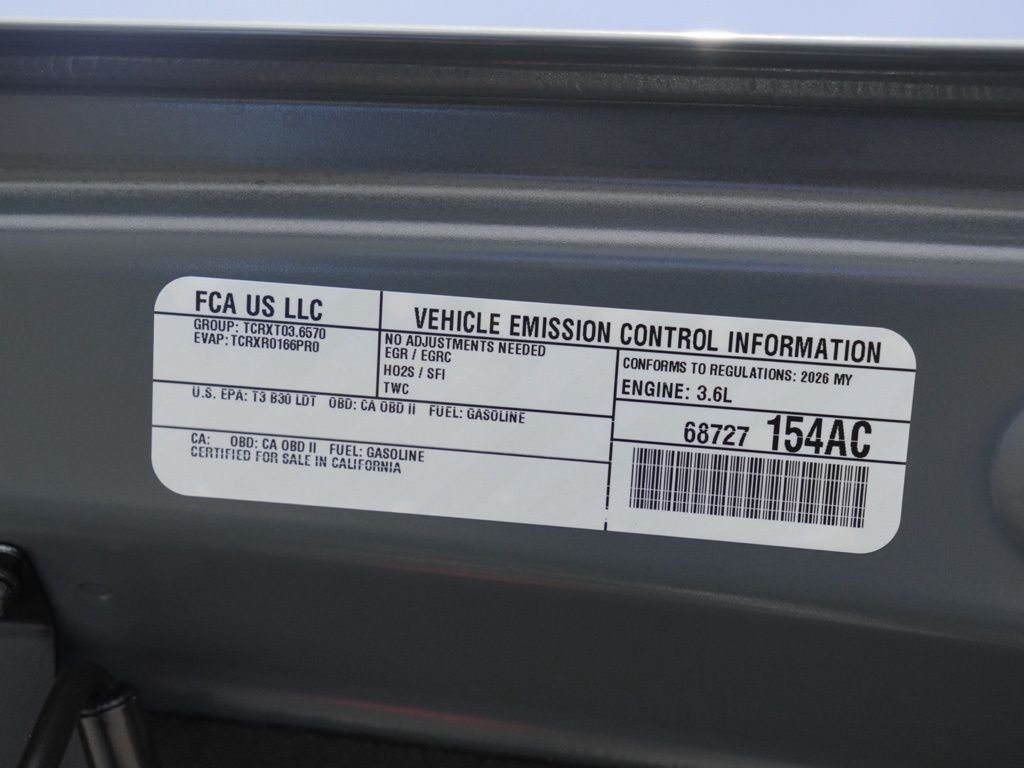 New 2026 Anvil Clear-Coat Exterior Paint Jeep Sport S Dark Sky Appearance image 29