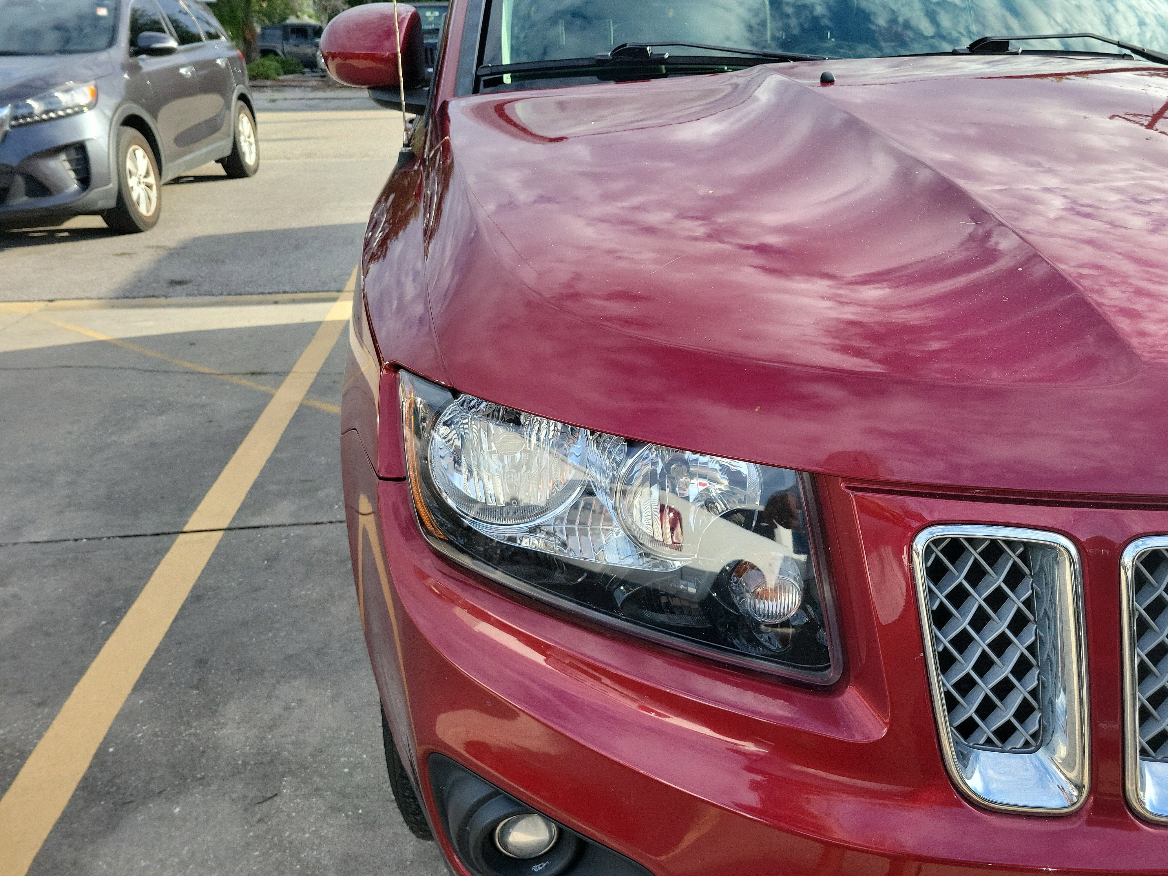 Used 2016 Deep Cherry Red Crystal Pearlcoat Jeep Latitude image 7