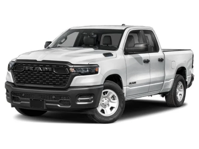 Used 2025 Diamond Black Crystal Pearlcoat Ram Tradesman image 1