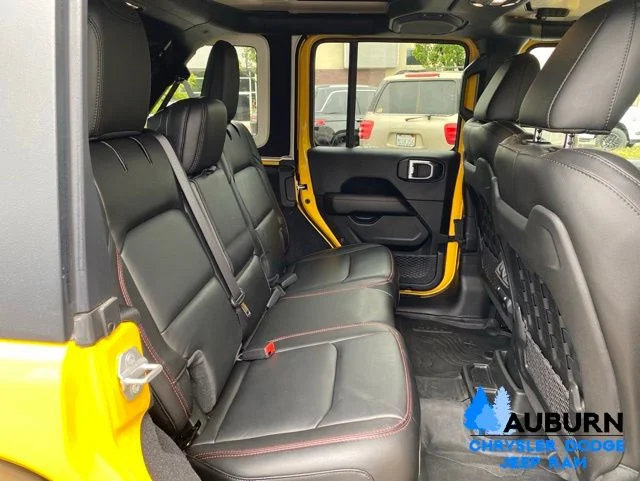 Used 2021 Yellow Jeep Unlimited Rubicon image 21