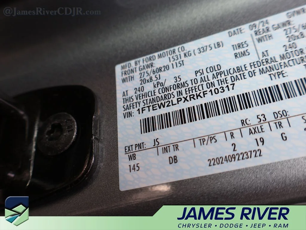 Used 2024 Silver Ford STX image 38