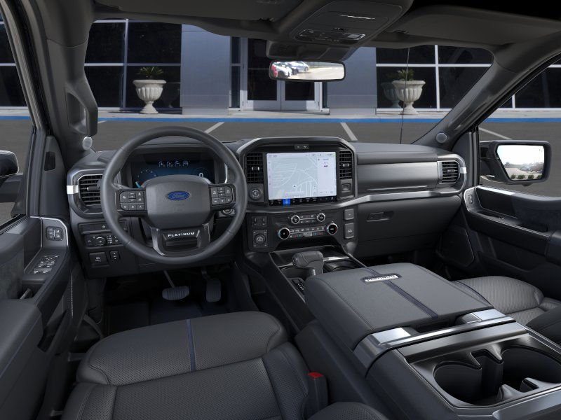 New 2025 Agate Black Metallic Ford Platinum® image 37