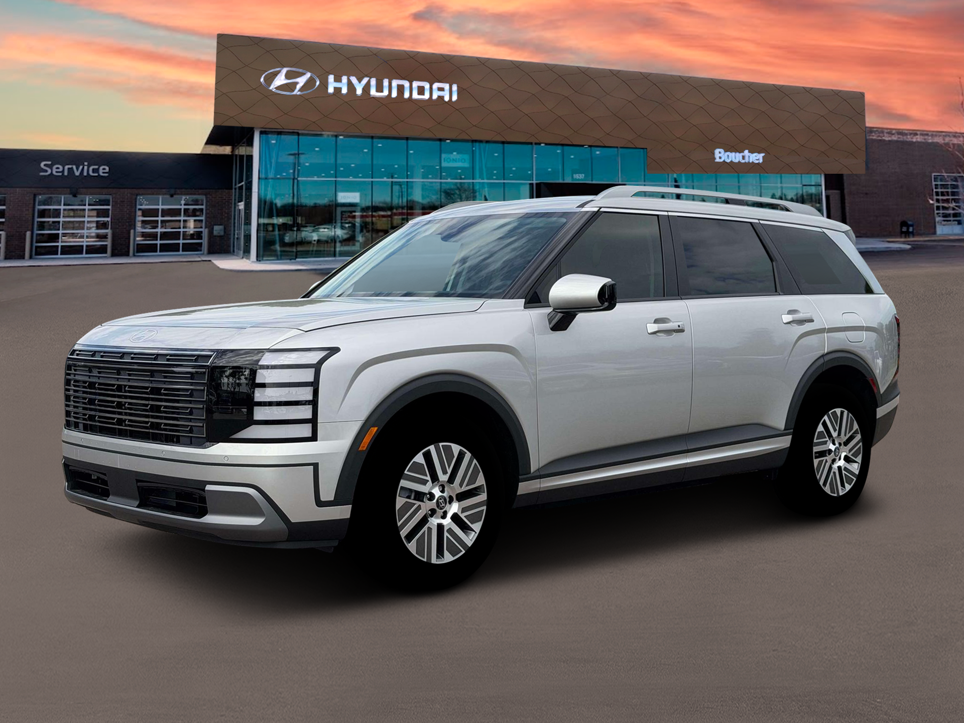New 2026 Typhoon Silver Metallic Hyundai SEL 7P image 4