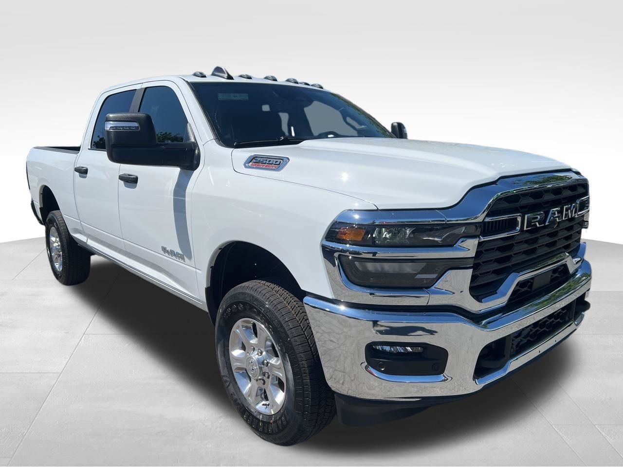 New 2026 Bright White Clear-Coat Exterior Paint RAM Big Horn image 8