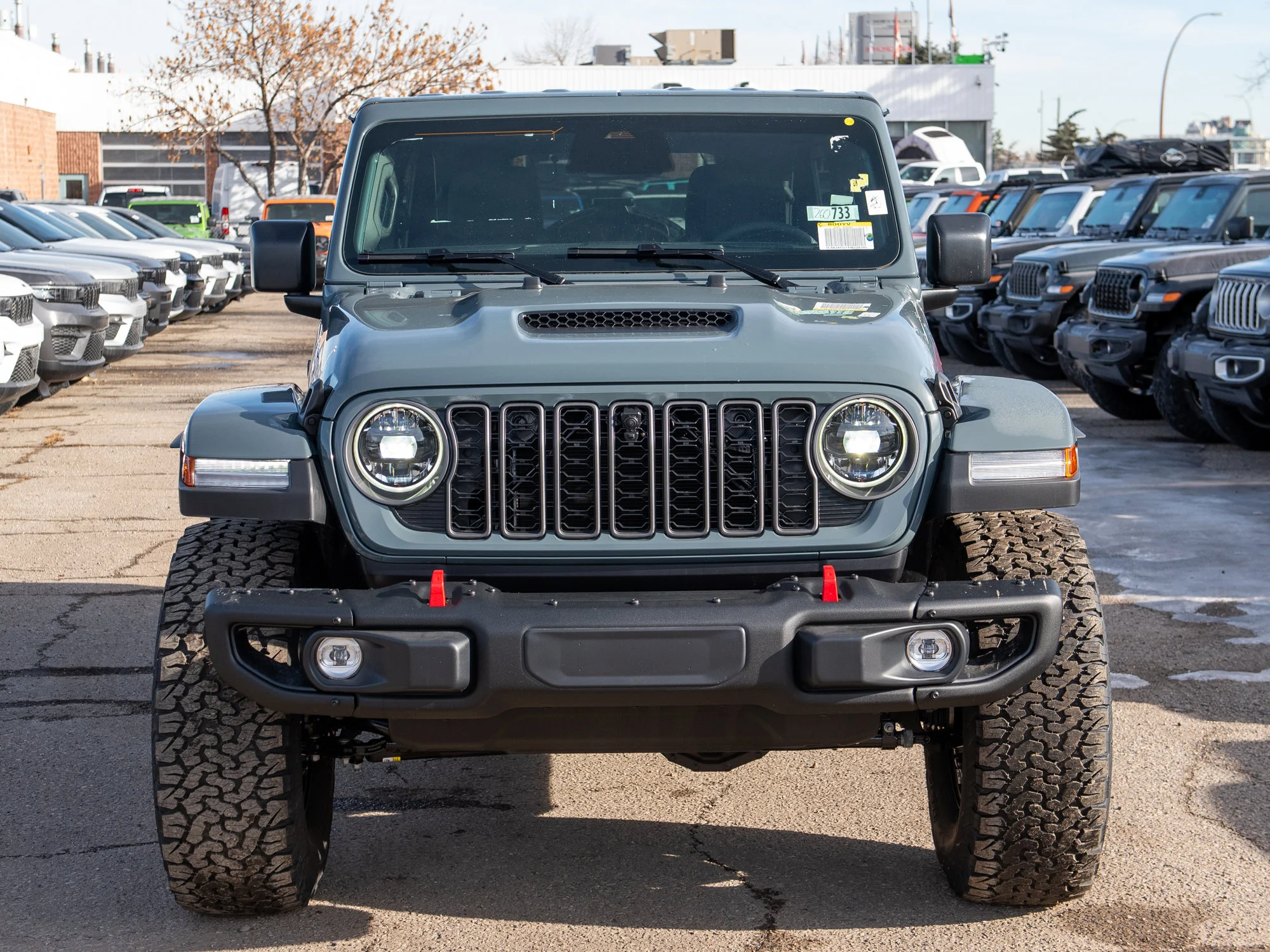 New 2026 Dark blue Jeep Rubicon X* 4 Door 4x4, 35 Inch Tires, Steel Bumpers, Nappa Leather image 7