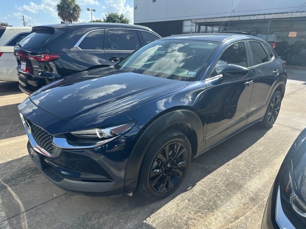 Used 2024 Deep Crystal Blue Mica Mazda 2.5 S Select Sport image 1