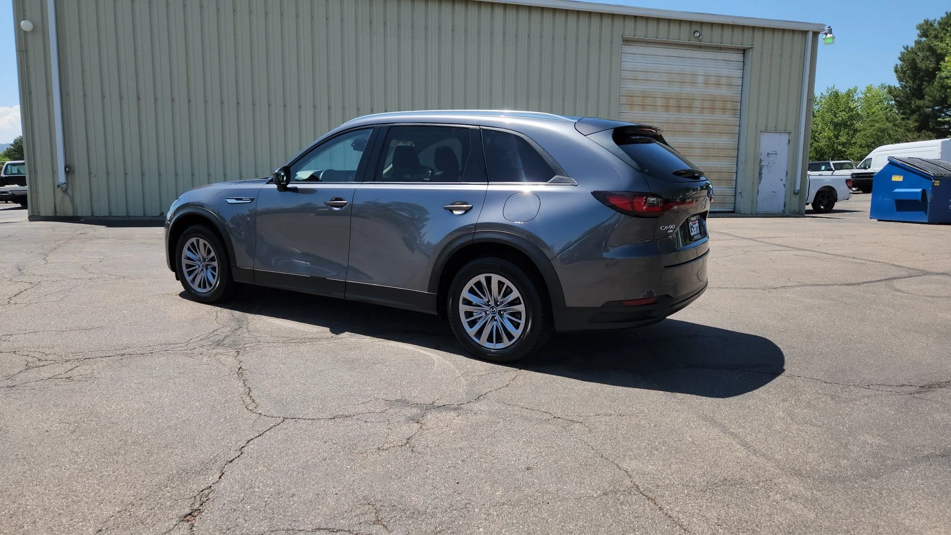 Used 2024 Machine Gray Metallic Mazda Preferred image 6