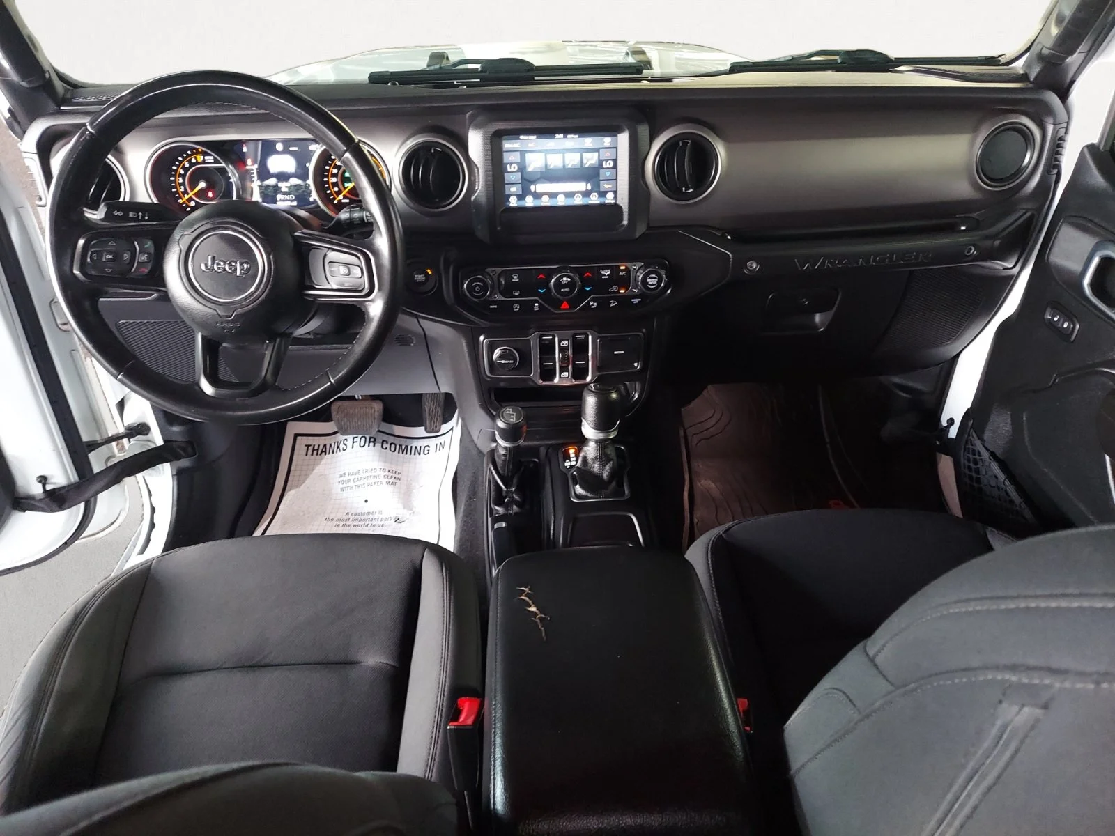 Used 2018 Bright White Clearcoat Jeep Sport S image 3
