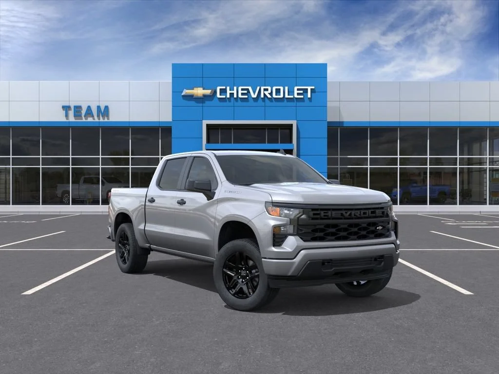 New 2026 Sterling Gray Metallic Chevrolet Custom image 1