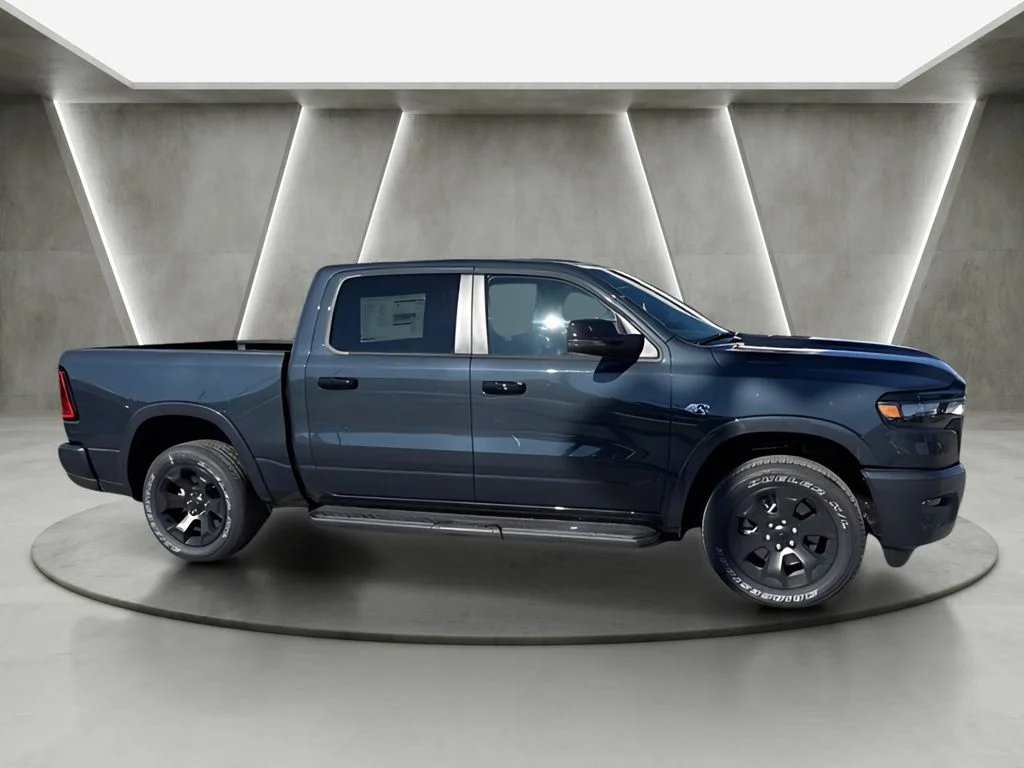 New 2026 Forged Blue Metallic RAM Big Horn/Lone Star image 2