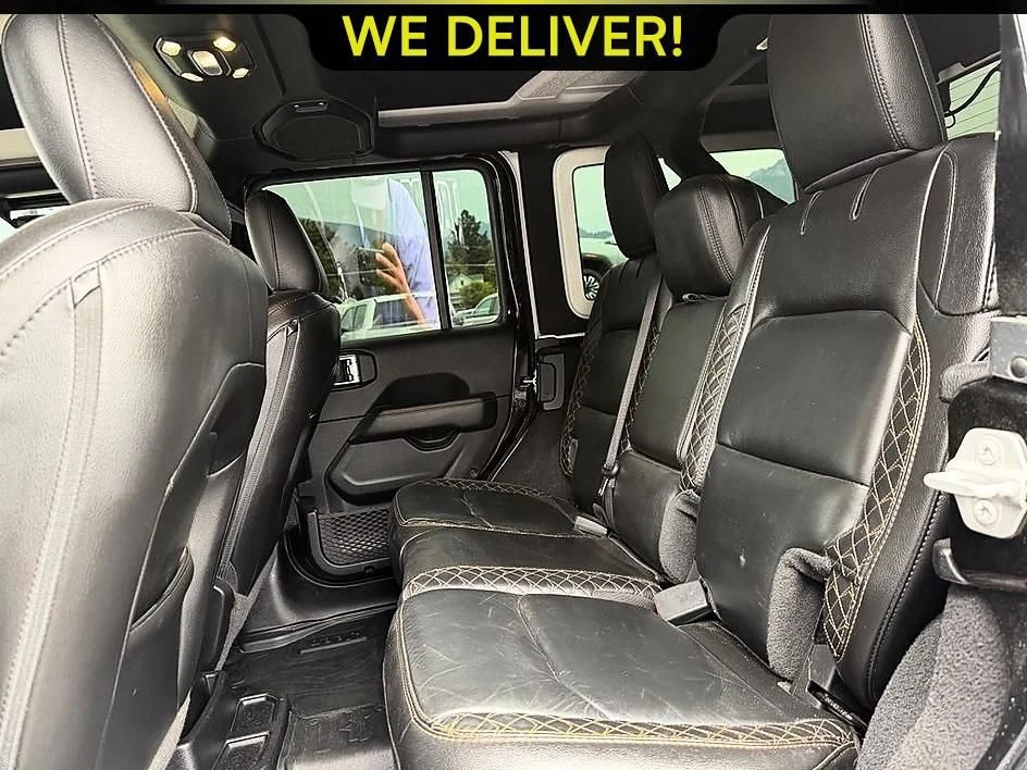 Used 2021 Black Jeep Unlimited Sahara image 16
