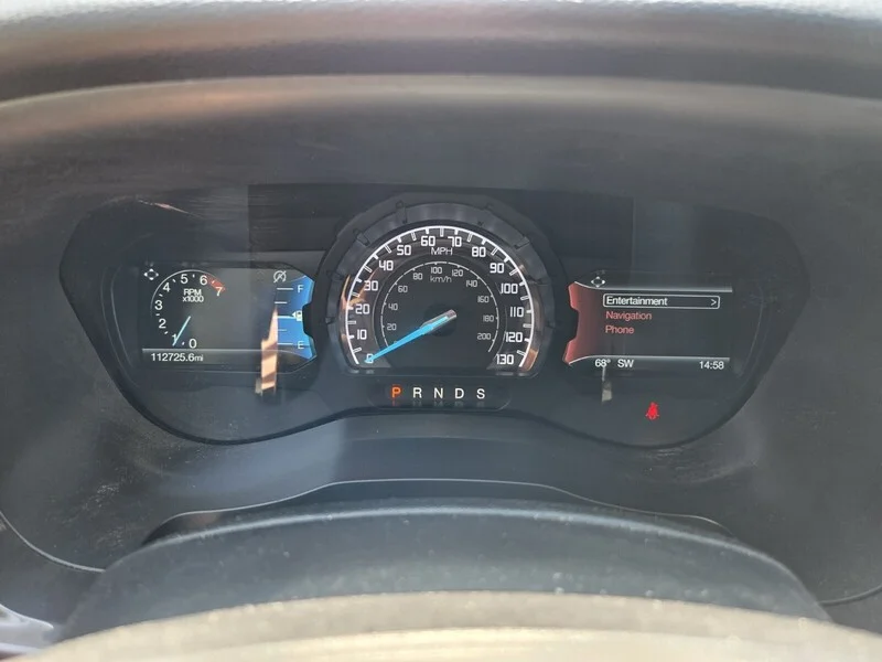 Used 2019 Shadow Black FORD LARIAT 4WD SUPERCREW 5