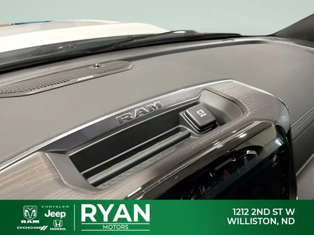 New 2026 Bright White Clear-Coat Exterior Paint RAM Laramie image 46