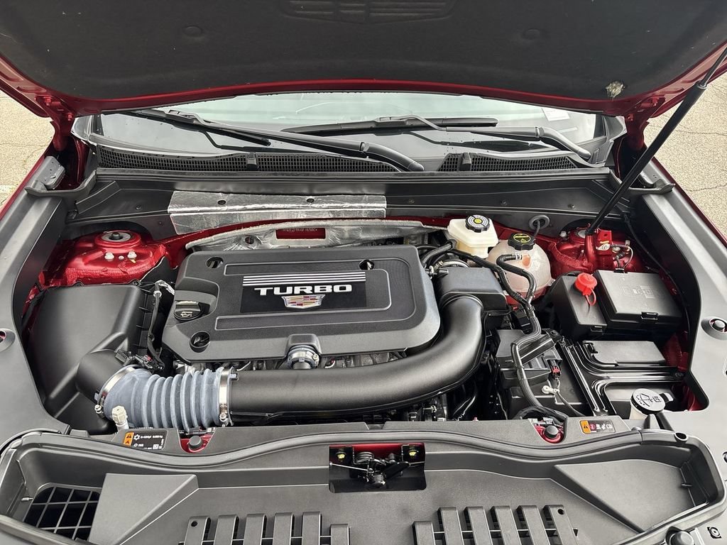 Used 2025 Radiant Red Tintcoat Cadillac Sport image 36