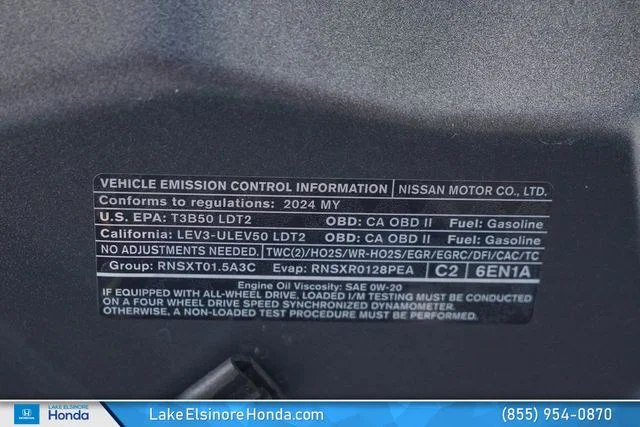 Used 2024 Gun Metallic Nissan SV image 31