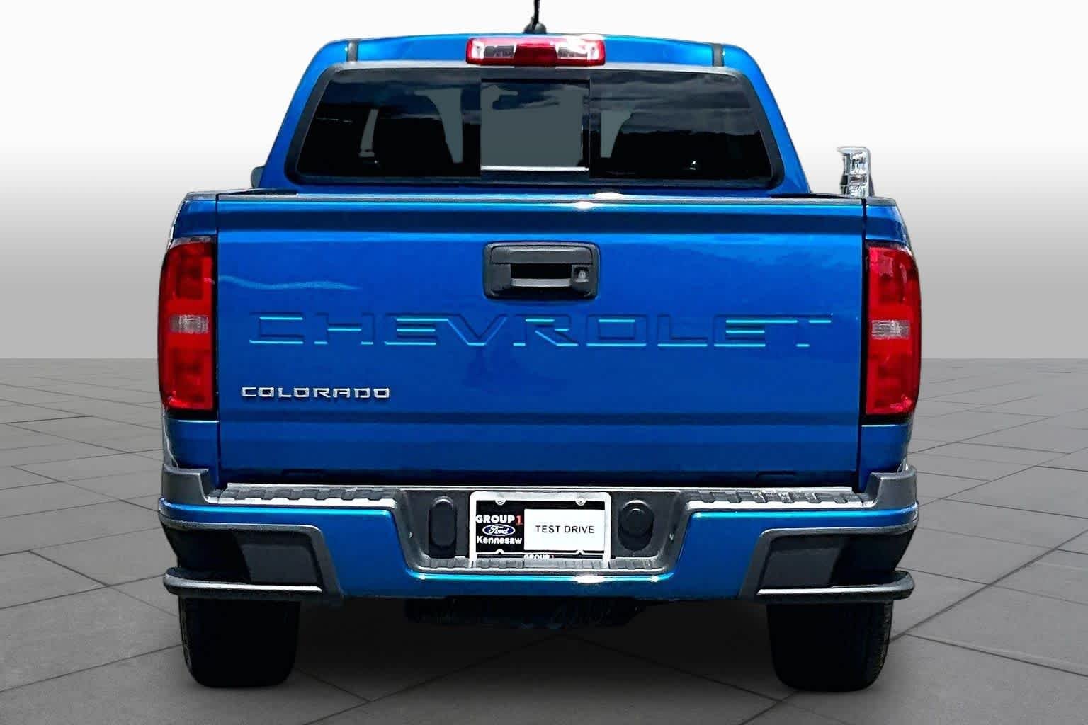 Certified Used 2022 Bright Blue Metallic Chevrolet 2WD LT image 5