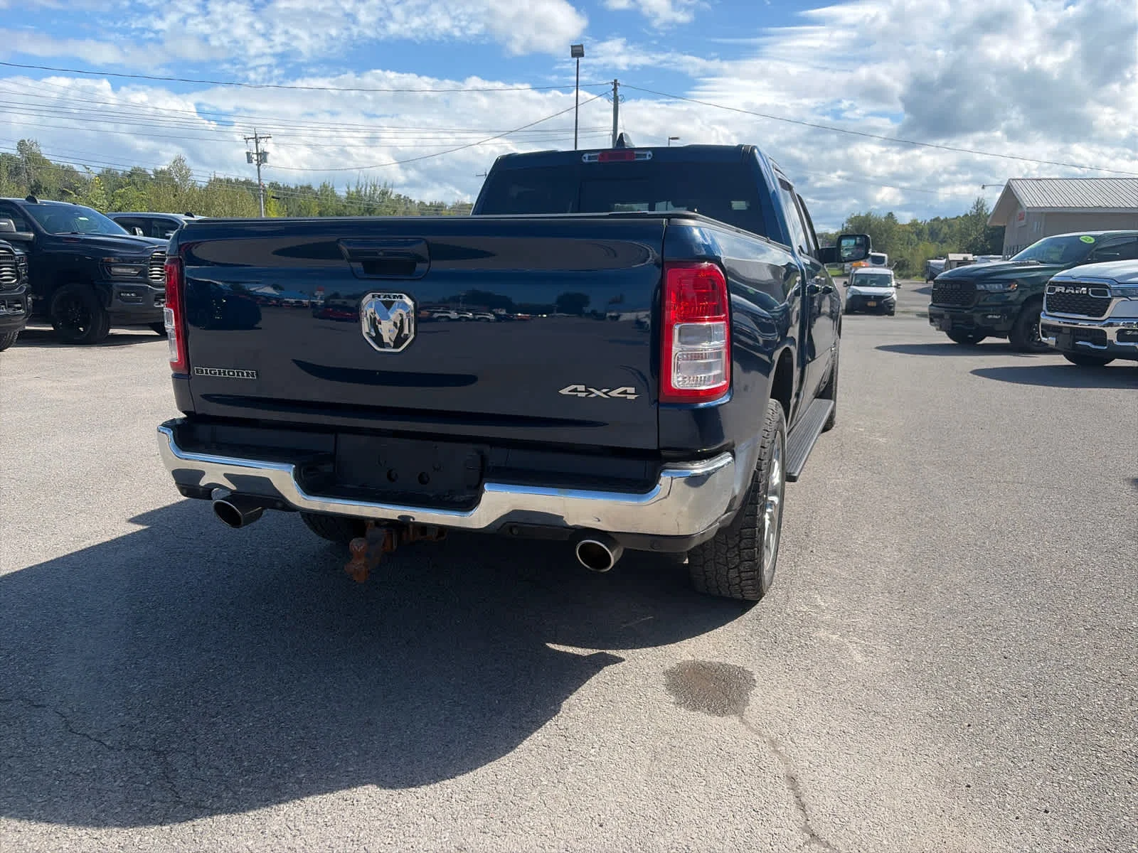 Used 2021 Patriot Blue Pearlcoat Ram Big Horn image 5