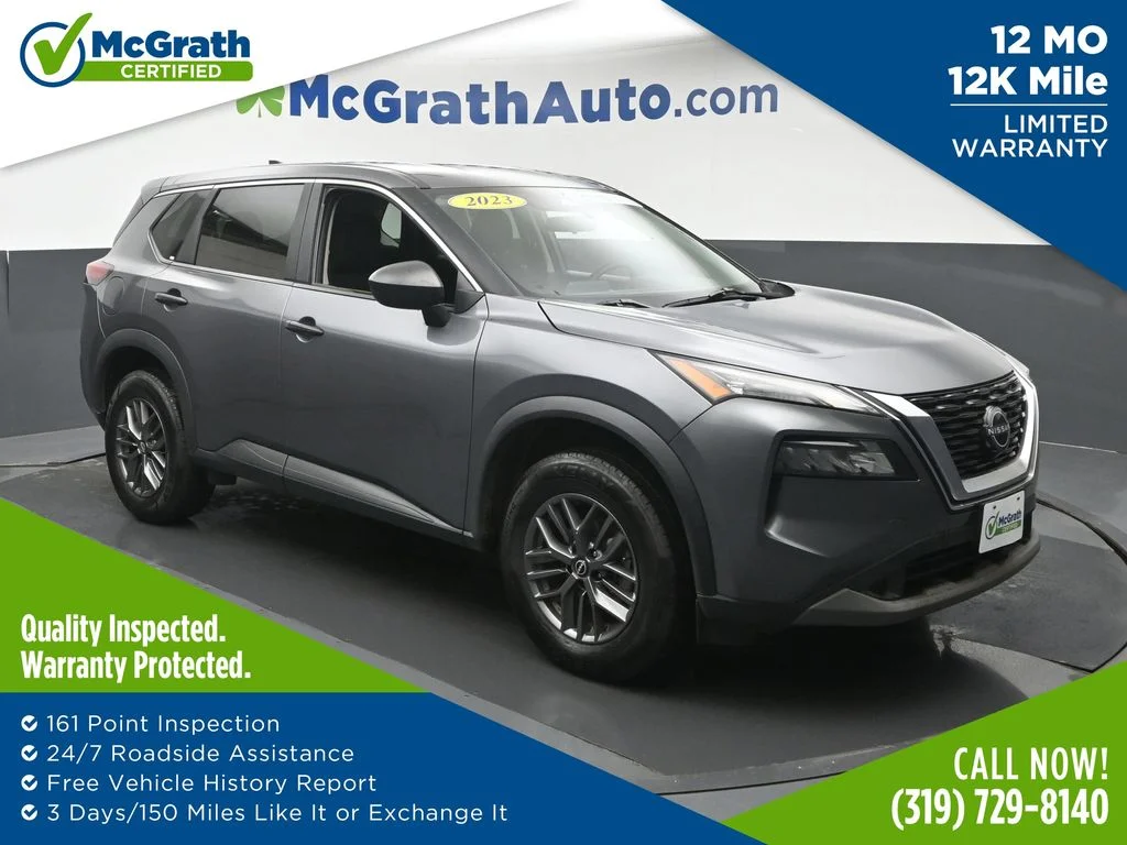 Certified Used 2023 Gray Nissan S image 1