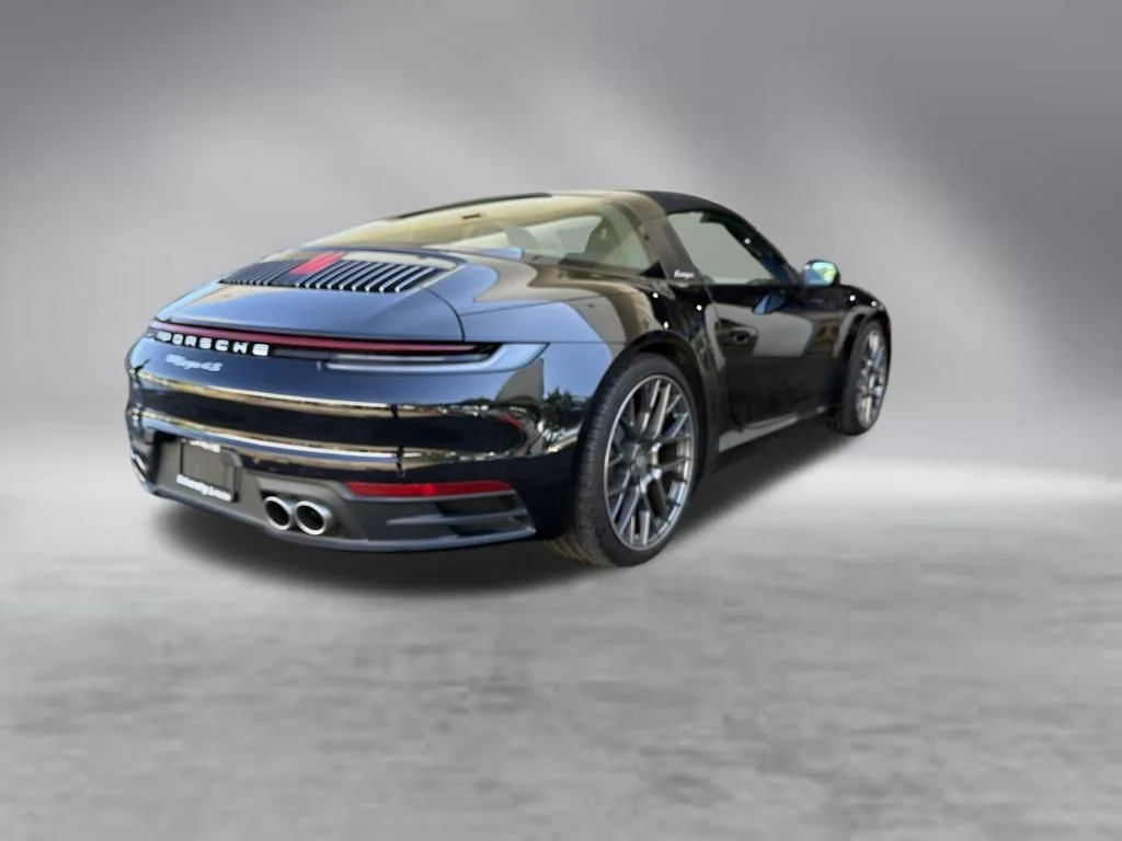 Used 2021 Black Porsche Targa 4S image 2