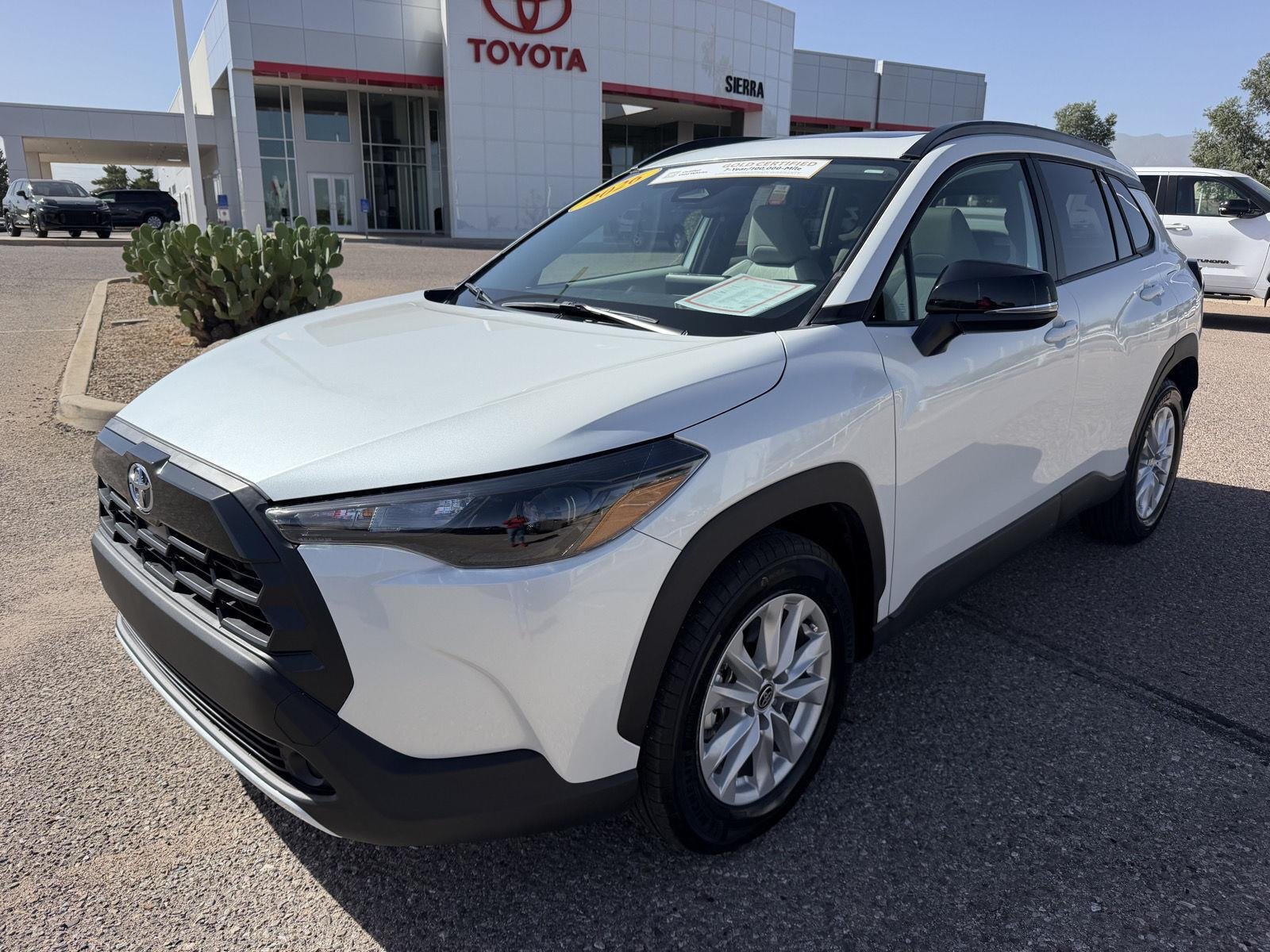 Certified Used 2026 Wind Chill Pearl Toyota LE image 1