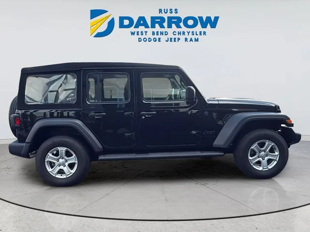 Certified Used 2024 Black Jeep Sport image 6