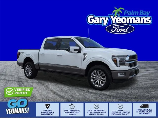 New 2026 Star White Metallic Tri-Coat Ford King Ranch® image 1