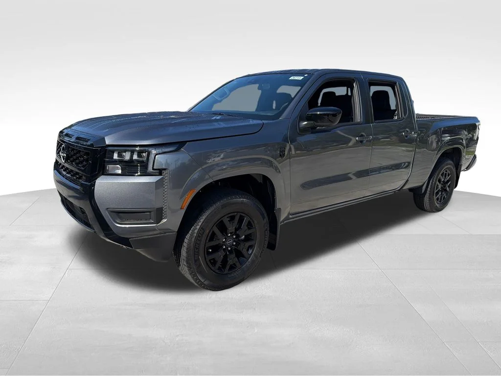 New 2026 Gun Metallic Nissan Crew Cab SV Long Bed image 3