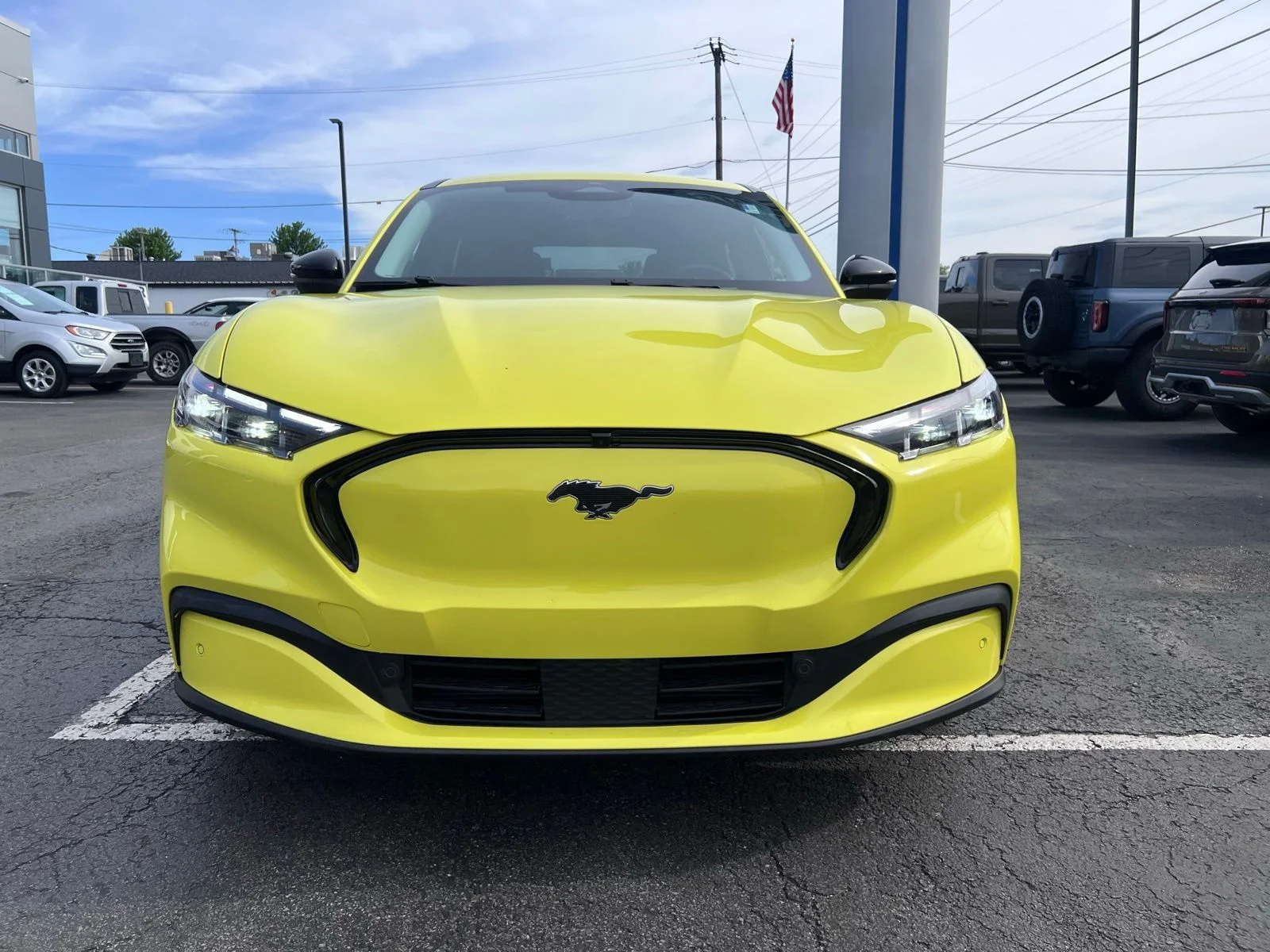 Used 2025 Ford Mustang Mach-E Premium AWD with VIN 3FMTK3SU8SMA39942 for sale in Columbiana, OH
