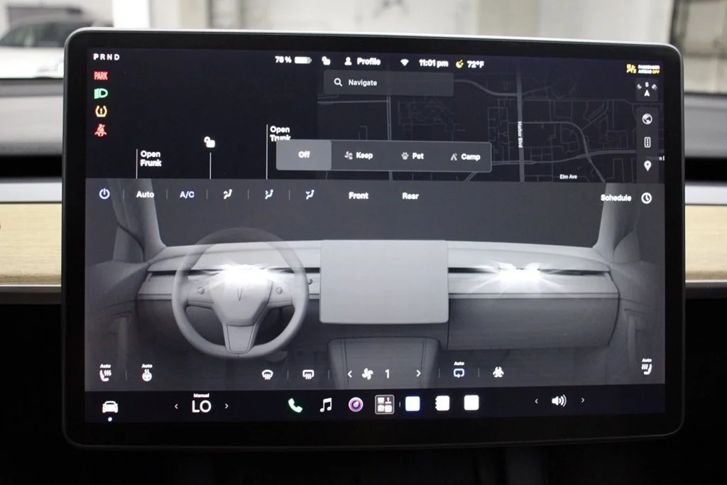 Used 2022 Solid Black Tesla Performance image 26