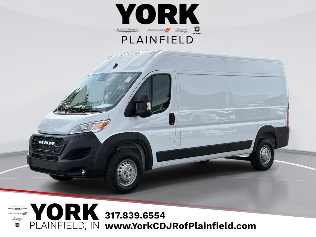 New 2026 Bright White Clearcoat RAM High Roof image 1