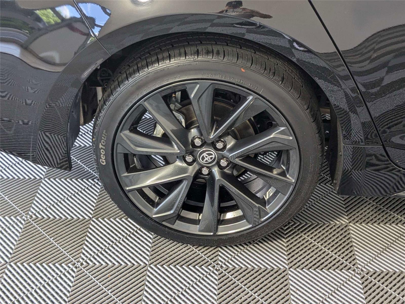 Certified Used 2024 Midnight Black Metallic Toyota SE image 8