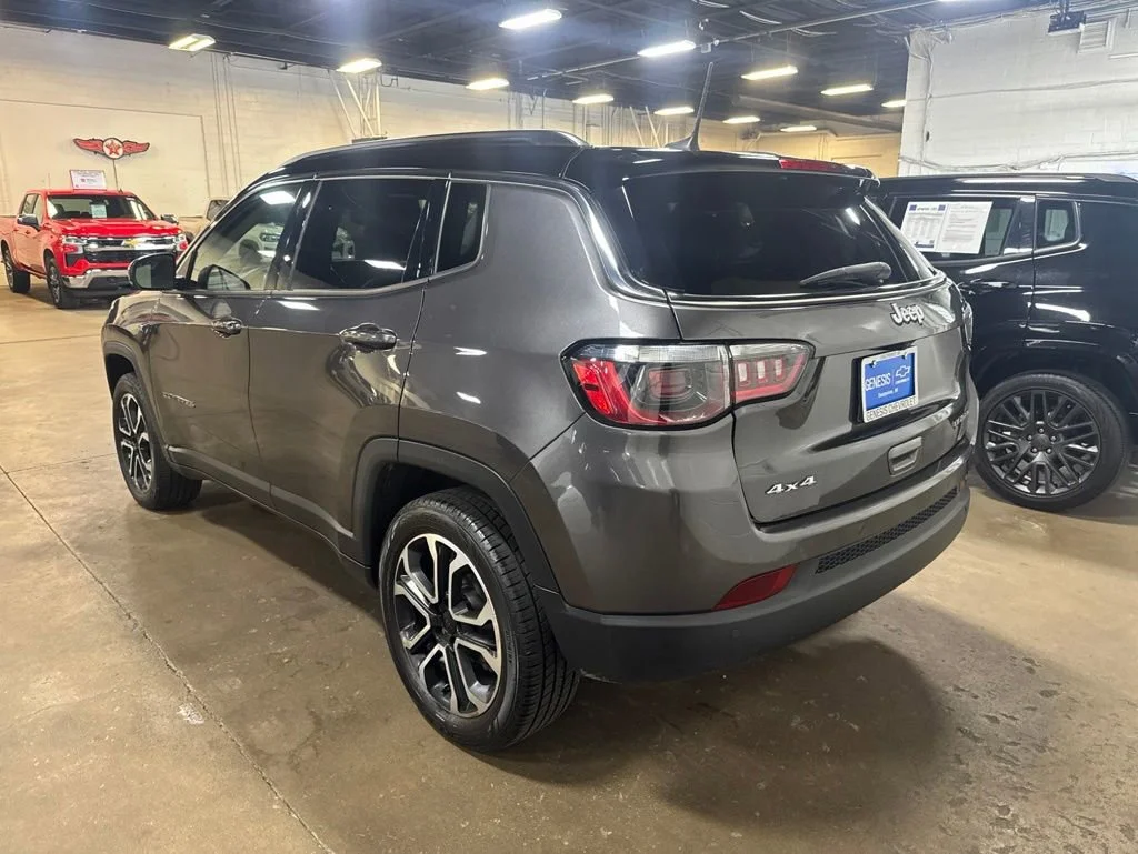 Used 2022 Jeep Compass Limited with VIN 3C4NJDCB9NT105122 for sale in Eastpointe, MI