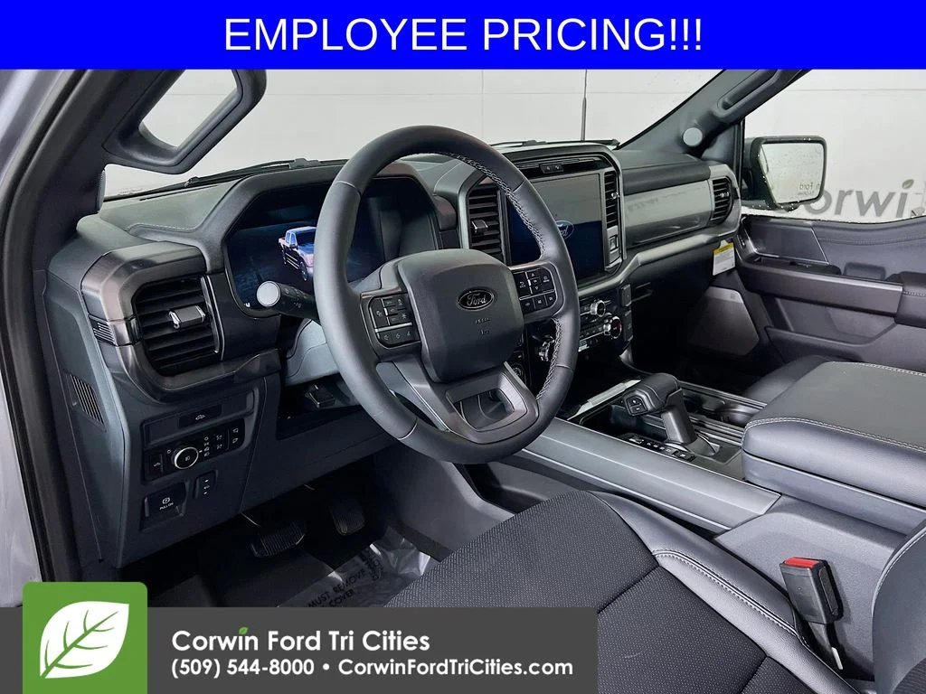 New 2026 Iconic Silver Metallic Ford Lariat image 3