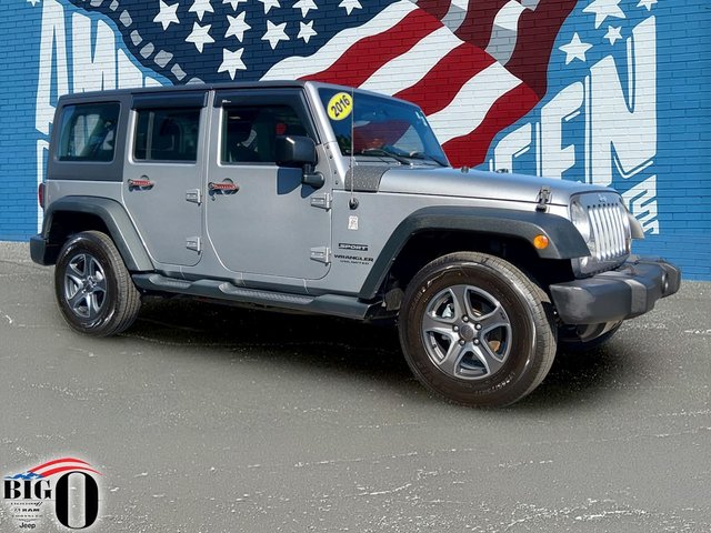 2016 Jeep Wrangler Unlimited 4x4 Sport 4dr SUV