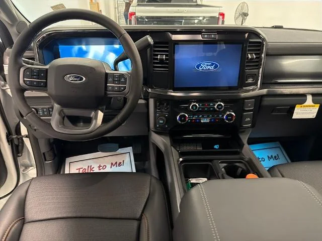 New 2026 Star White Metallic Tri-Coat Ford F-350® Lariat® image 28