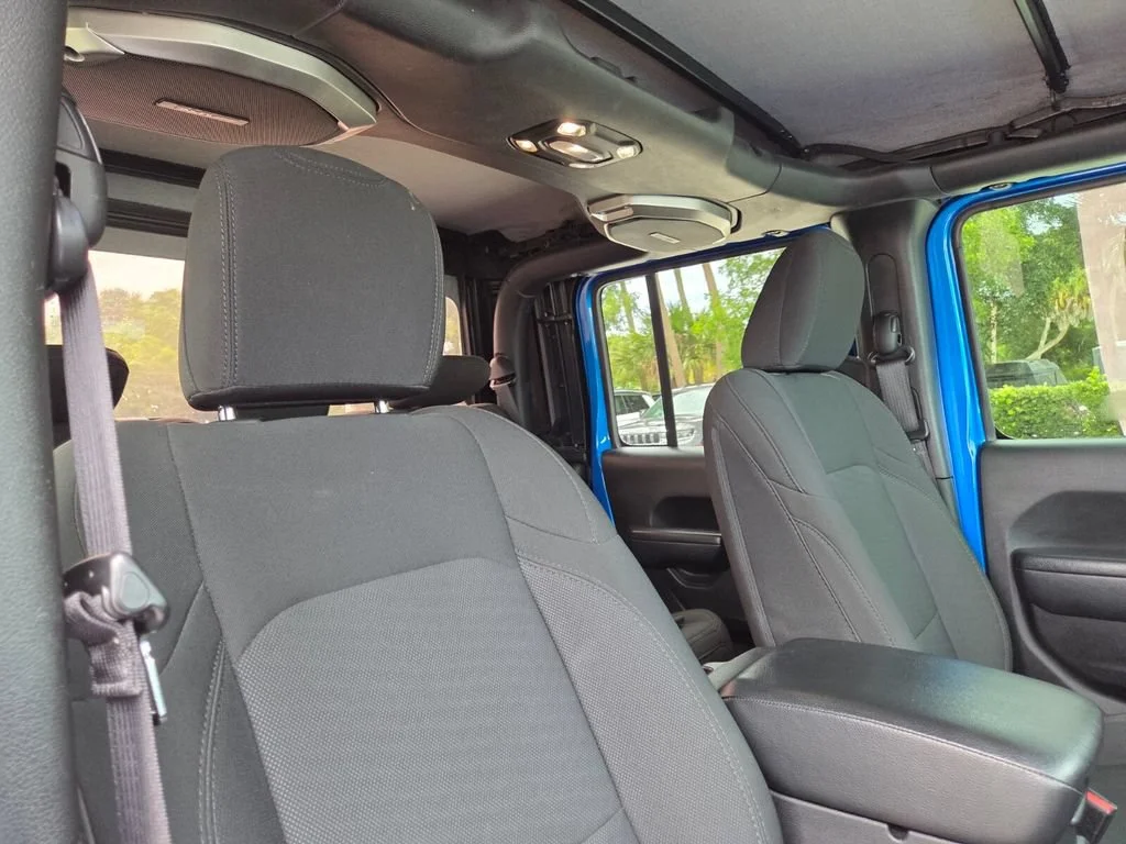 Used 2022 Hydro Blue Pearlcoat Jeep Sport image 16